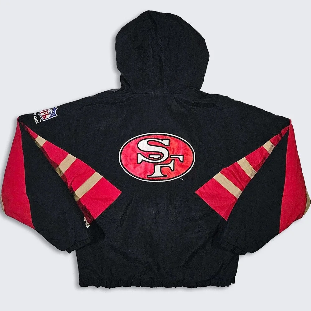 San Francisco 49ers Vintage 90s Starter Puffer Jacket